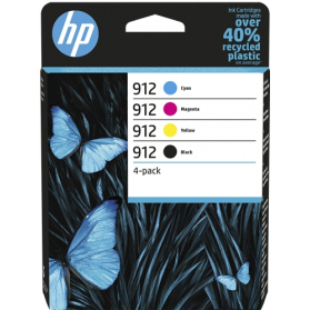 Pack HP 912 - 4 cartouches ORIGINE