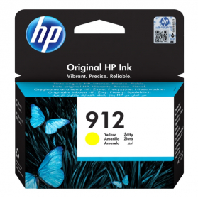 Cartouche HP 912 - Jaune ORIGINE