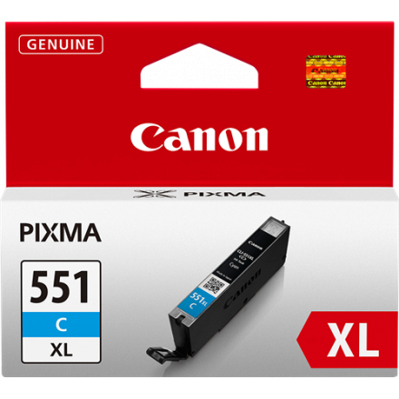 Cartouche CANON CLI-551 XL - Cyan ORIGINE