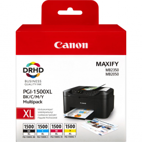 Pack CANON PGI-1500XL - 4 cartouches ORIGINE