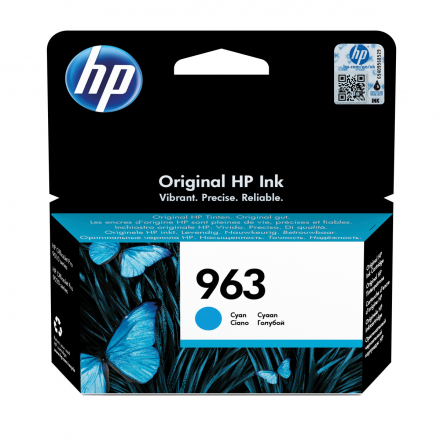 Cartouche HP 963 - Cyan ORIGINE