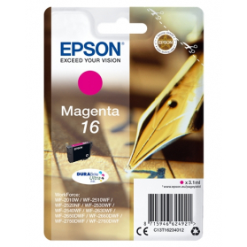 Cartouche EPSON 16 - Magenta ORIGINE
