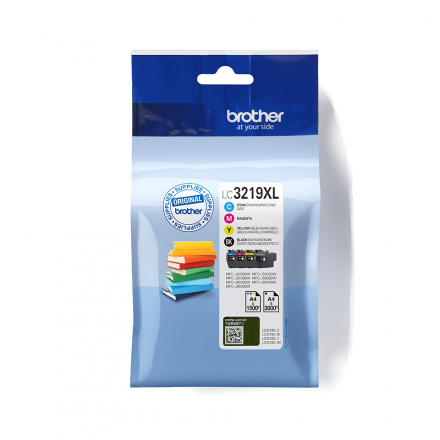 Pack BROTHER LC3219XL - 4 Cartouches ORIGINE