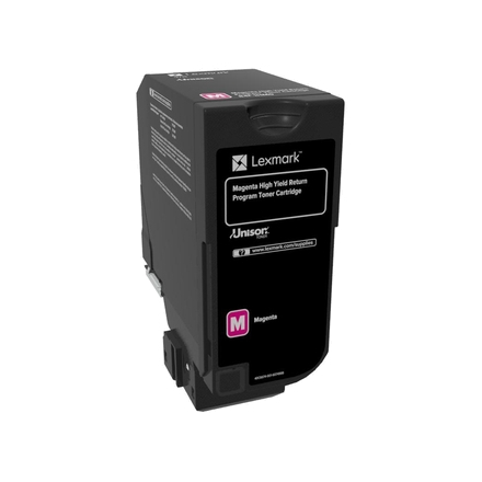 Cartouche de toner LEXMARK 84C2HM0 - Magenta ORIGINE