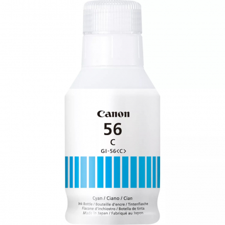 Bouteille CANON GI-56 - Cyan ORIGINE