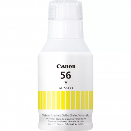 Bouteille CANON GI-56 - Jaune ORIGINE