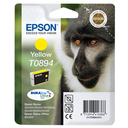 Cartouche EPSON T0894 - Jaune ORIGINE