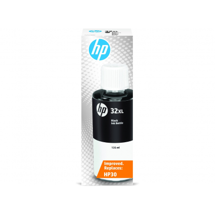 Bouteille HP 32XL - Noir ORIGINE (1VV24AN)