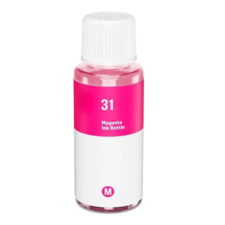 Bouteille HP 31 - Magenta compatible (1VU27AE)