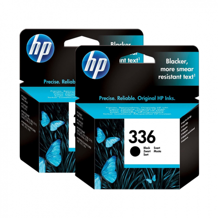 Pack HP 336 x2 - Noir ORIGINE