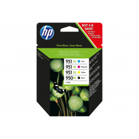 Pack HP 950/951XL- 4 cartouches ORIGINE