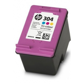 Cartouche HP 304 - 3 couleurs, sans emballage ORIGINE