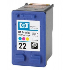 Cartouche HP 22 - 3 couleurs, sans emballage ORIGINE