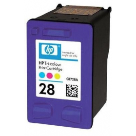 Cartouche HP 28 - 3 couleurs, sans emballage ORIGINE