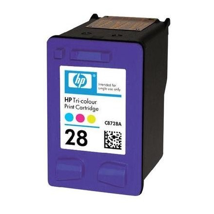 Cartouche HP 28 - 3 couleurs, sans emballage ORIGINE