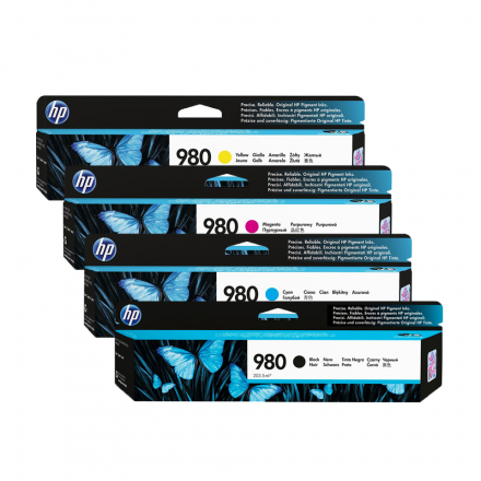 Pack HP 980 - 4 cartouches ORIGINE