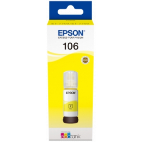 Bouteille EPSON ECOTANK 106 - Jaune ORIGINE