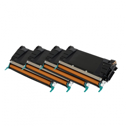 Pack LEXMARK C746/C748/X746/X748/XS748 - 4 toners compatibles