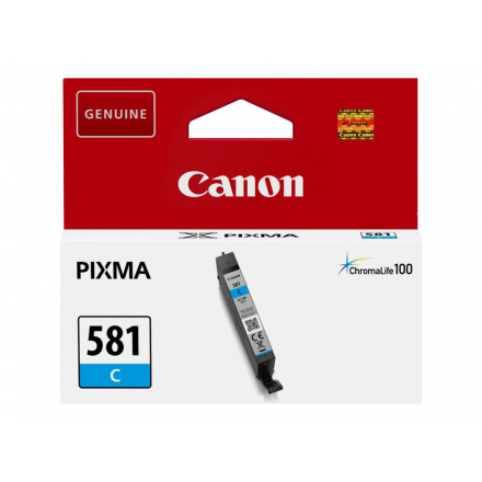 Cartouche CANON CLI-581 - Cyan ORIGINE