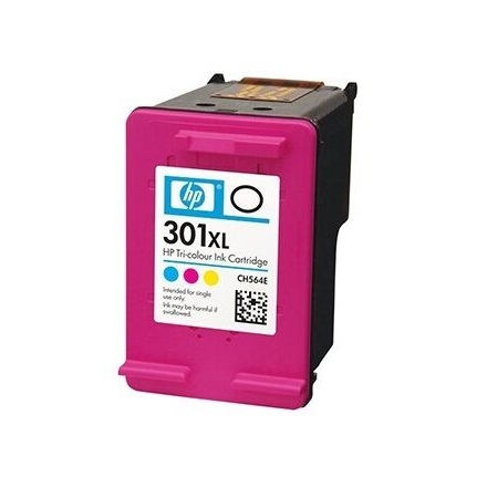 Cartouche HP 301 XL - 3 couleurs, sans emballage ORIGINE