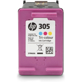 Cartouche HP 305 - 3 couleurs ORIGINE, sans emballage ORIGINE