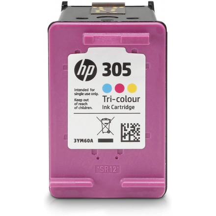 Cartouche HP 305 - 3 couleurs ORIGINE, sans emballage ORIGINE