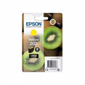 Cartouche EPSON 202 - Jaune ORIGINE