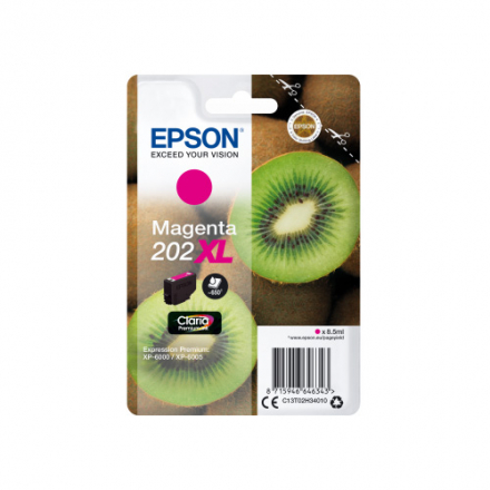 Cartouche EPSON 202 XL - Magenta ORIGINE