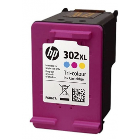 Cartouche HP 302 XL - 3 couleurs, sans emballage ORIGINE