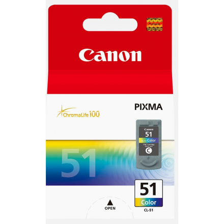 Cartouche CANON CL-51 - 3 couleurs ORIGINE