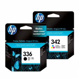 Pack HP 336/342 - Noir et couleurs ORIGINE