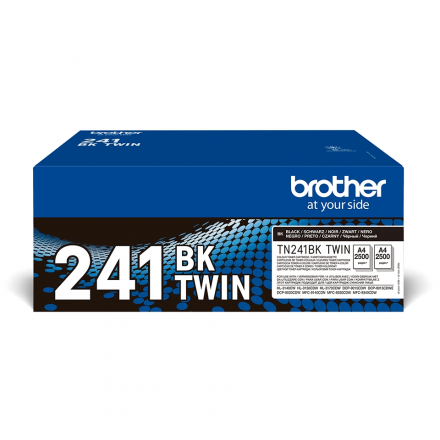 Pack BROTHER TN241 x2 - Noir ORIGINE