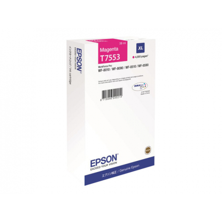 Cartouche EPSON T7553 - Magenta ORIGINE