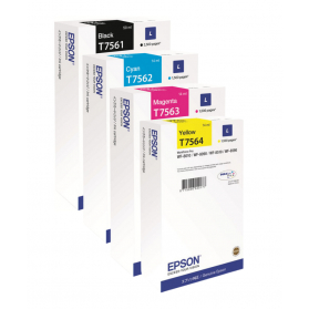 Pack EPSON T7561 - 4 cartouches ORIGINE