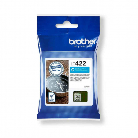 Cartouche BROTHER LC422 - Cyan ORIGINE