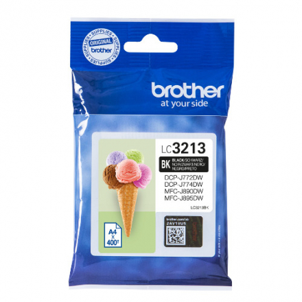 Cartouche BROTHER LC3213 - Noir ORIGINE