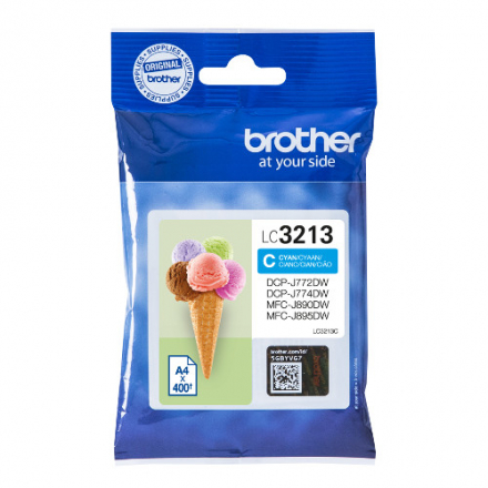 Cartouche BROTHER LC3213 - Cyan ORIGINE