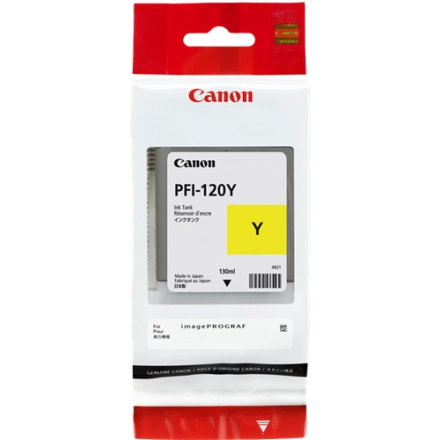 Cartouche CANON PFI120 - Jaune ORIGINE