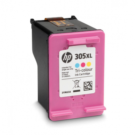 Cartouche HP 305 XL - 3 couleurs, sans emballage ORIGINE