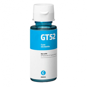 Bouteille HP GT52 - Cyan compatible 