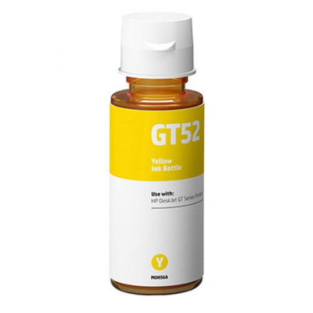 Bouteille HP GT52 - Jaune compatible 