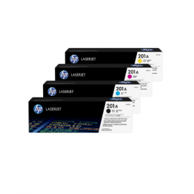 Pack HP 201A - 4 Toners ORIGINE