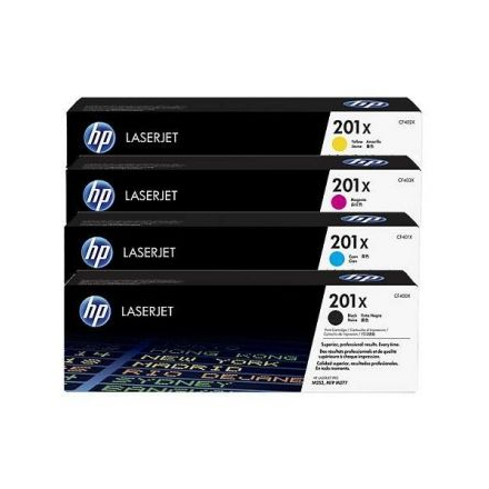 Pack HP 201X - 4 Toners ORIGINE