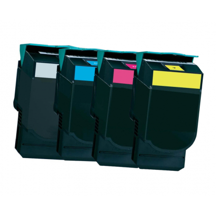 Pack Lexmark 78C20 - 4 Toners compatible