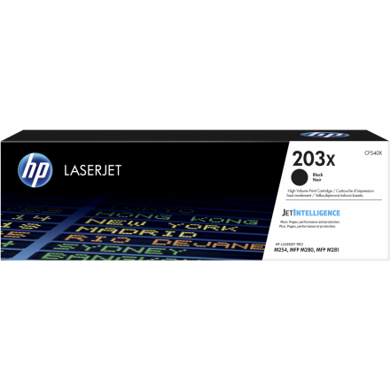 Toner HP 203X - Noir ORIGINE