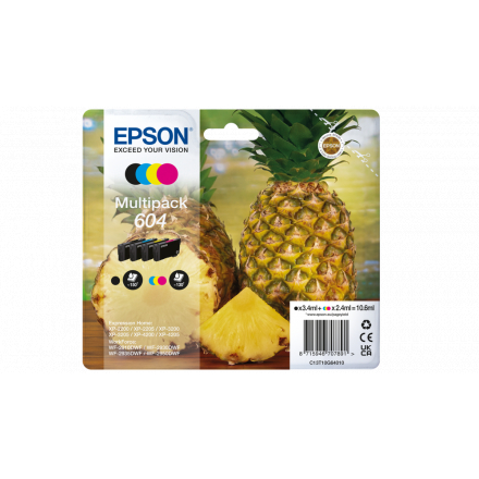 Pack EPSON 604 - 4 cartouches ORIGINE