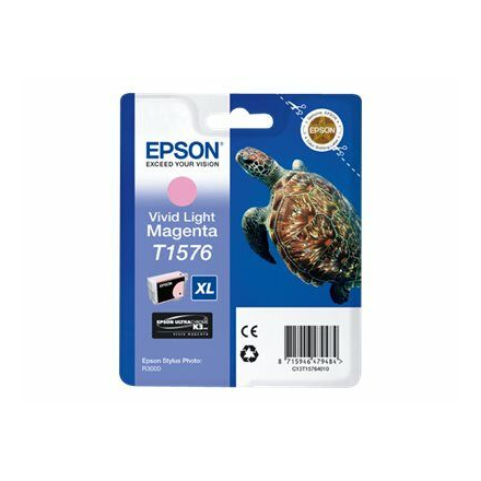 Cartouche EPSON T1576 - Magenta clair ORIGINE