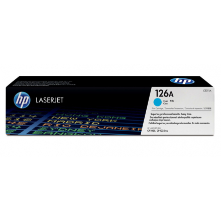 Toner HP 126A - Cyan ORIGINE