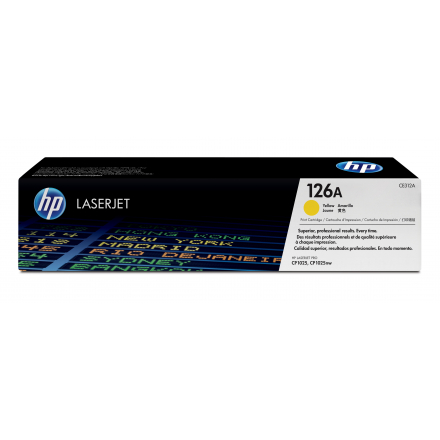 Toner HP 126A - Jaune ORIGINE