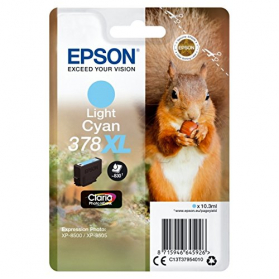 Cartouche EPSON 378 XL - Cyan clair ORIGINE